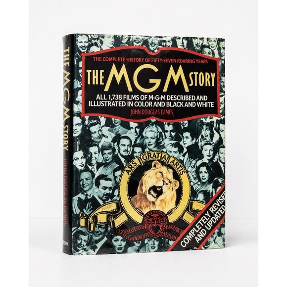 Other - The MGM Story by John Douglas Eames - Hardcover Complete History Of Fifty Years